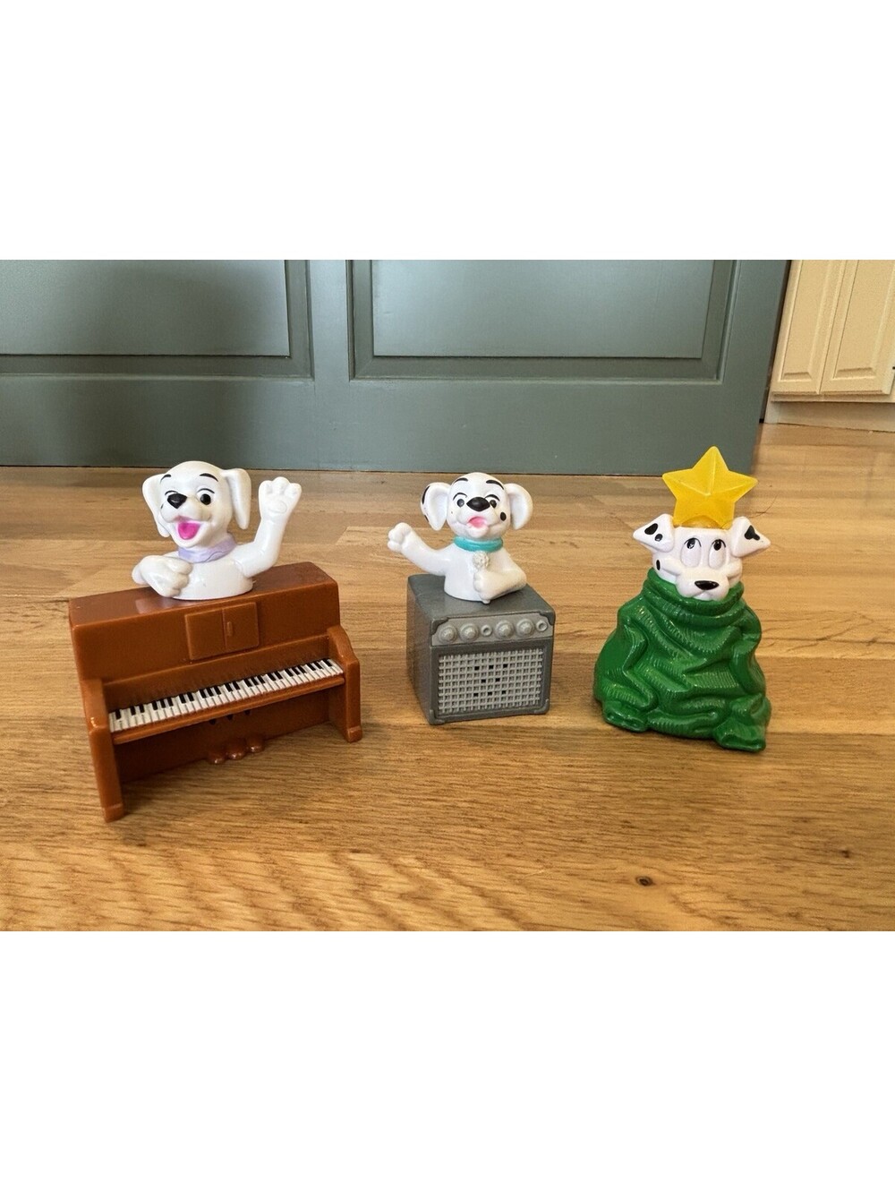 Vintage Disney 101 Dalmatians McDonald’s Happy Meal Toy Lot of 3 Dogs